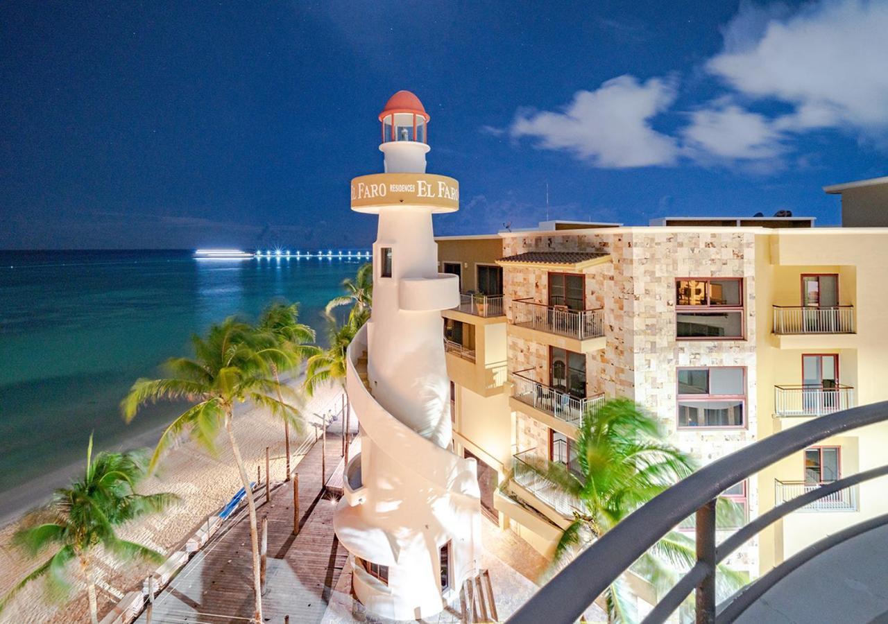 Beachfront 1 Bedroom Condo - El Faro, Surf 407 Playa del Carmen Esterno foto